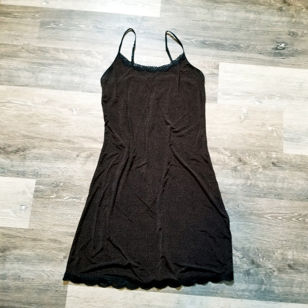 Animal Print Slip/Slipdress Medium